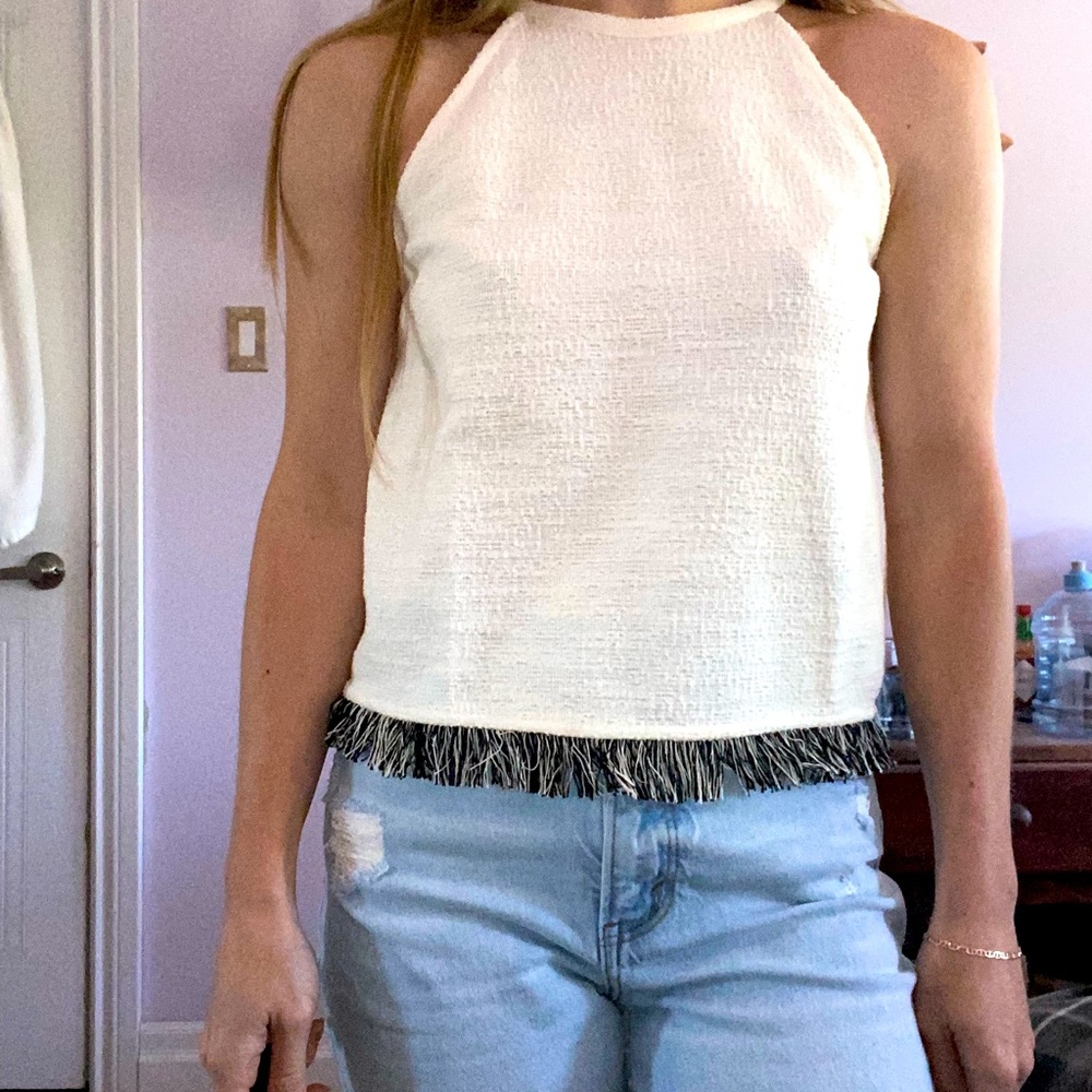 ZARA High Neck Tank Top - Picture 6 of 8